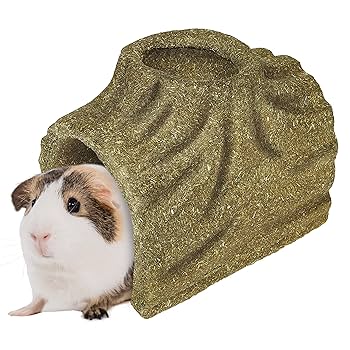 Kaytee Premium Timothy Hideout Large - Edible Hideaway for Rabbits, Guinea Pigs, and Chinchillas
