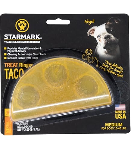 Starmark Treat Ringer Lightbulb Dog Toy - Interactive Treat Dispensing Chew Toy for Dogs
