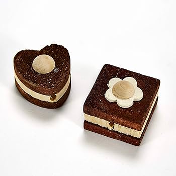 Kaytee Layer Cakes Chew Toy - 2 Pack - Small Animal Wood Chews for Guinea Pigs, Hamsters, Rabbits, Rats, and Chinchillas
