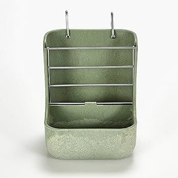 Kaytee Hay and Food Bin Feeder with Quick Locks, Small Animal, 5.75 inch