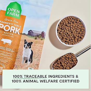 Open Farm Grain-Free Farmer's Table Pork Recipe Dry Dog Food, 22 lb Bag