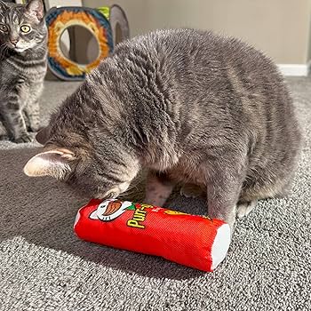 Ethical Pet Spot Fun Food Purrgles Kicker Cat Toy - 8 Inch Catnip Toy