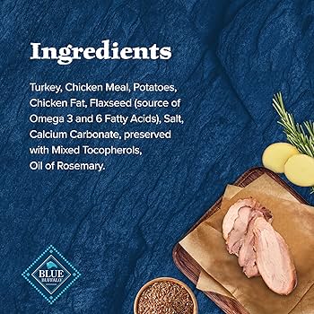 Blue Buffalo Wilderness Trail Treats Turkey Biscuits - Grain Free, High Protein Dog Treats - 10 oz Bag