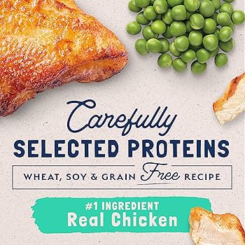 Natural Balance LID Grain-Free Chicken & Green Pea Recipe Dry Cat Food, 4 lb