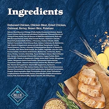 Blue Buffalo Wilderness Senior Chicken Recipe, High-Protein, Natural Dry Dog Food, 13 lb Bag