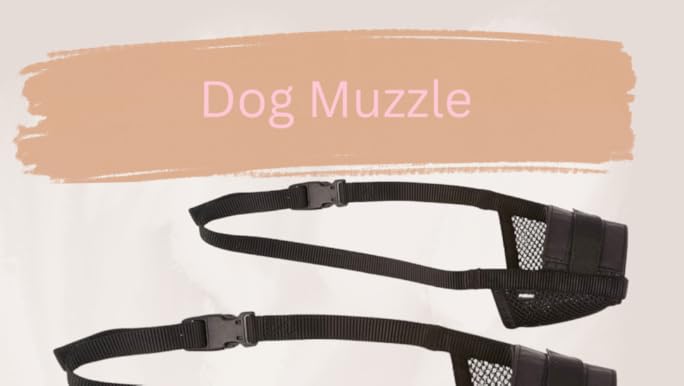 PetSafe Adjustable Dog Muzzle - Black, Medium - Comfortable & Safe