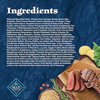 Blue Buffalo Wilderness Rocky Mountain Recipe Large Breed Adult Dog Food, Red Meat & Grains, 24-28 lb Bag