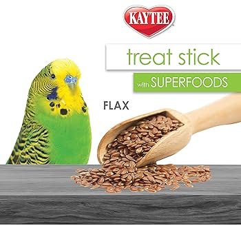 Kaytee Avian Superfood Treat Stick - Flax - Bird Treat - 5.5 oz