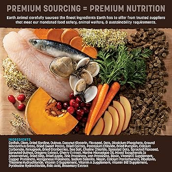 Earth Animal Wisdom Air-Dried From The Sea Recipe Dog Food 2lb