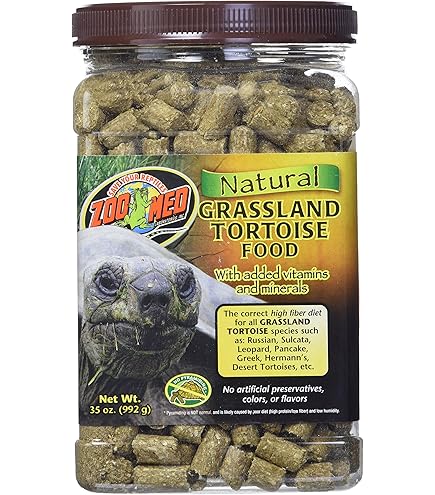 Zoo Med Natural Forest Tortoise Food - 35 oz Long Stem Fiber Diet