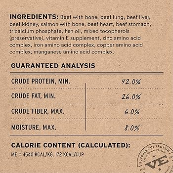 Vital Essentials Freeze Dried Raw Beef & Salmon Entree & Mixer Dog Food Soft Nibs, 14 oz
