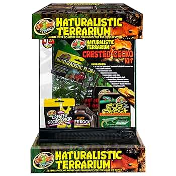 Zoo Med Naturalistic Terrarium Crested Gecko Kit 12x12x18
