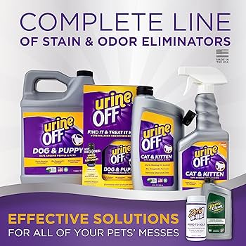 Urine Off Dog & Puppy Stain & Odor Remover, 16.9 oz - Bio-Enzymatic Formula