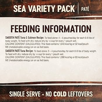 Wellness CORE Tiny Tasters Wet Cat Food, Seafood Variety Pack, 1.75 oz Pouches (Pack of 12)