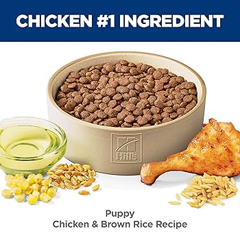 Hill's Science Diet Puppy Chicken & Brown Rice Recipe, Dry Dog Food, 4.5 lb Bag