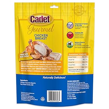 Cadet Gourmet Chicken Breast Dog Treats - Natural, Healthy, 14 oz