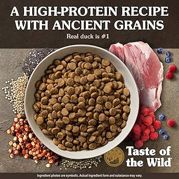 Taste of the Wild Ancient Wetlands Dog Food with Roasted Fowl & Ancient Grains - 14 lb Bag