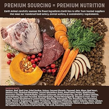 Earth Animal Wisdom Air-Dried From The Land Dog Food, 2 lb Bag