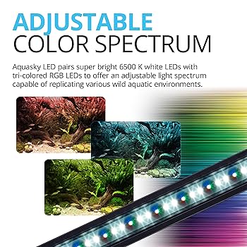 Fluval Aquasky Bluetooth LED Aquarium Light - 48"-60"
