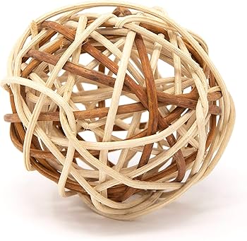 Oxbow Enriched Life Rattan Ball - Small Animal Toy & Chew