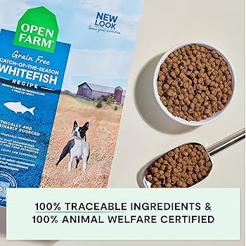 Open Farm Grain-Free Catch-of-The-Season Whitefish Dry Dog Food, 4 lb Bag