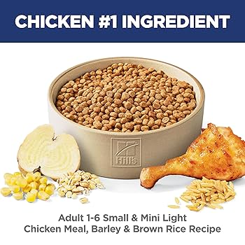 Hill's Science Diet Adult Light Small Paws Chicken Meal & Barley Dry Dog Food, 4.5 lb Bag