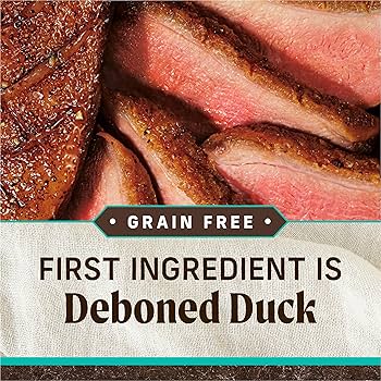 Merrick Grain Free Duck & Sweet Potato Recipe Dry Dog Food, 22 lb