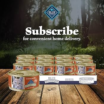 Blue Buffalo Wilderness Turkey Pate Wet Cat Food, Grain Free, 5.5 oz Can