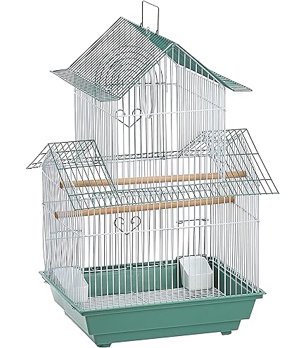 Prevue Pet Products Flight Cage 1804 - Finch Canary Parakeet Cage - 26" x 14" x 20"