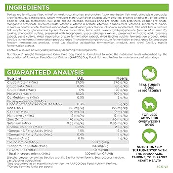NutriSource Grain-Free Weight Management Dog Food, 26 lb Bag