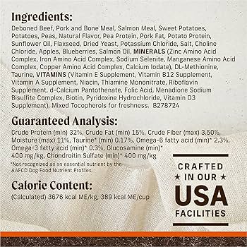 Merrick Grain Free Texas Beef & Sweet Potato Recipe Dry Dog Food, 30 lb