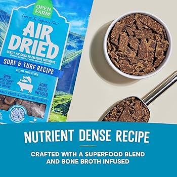 Open Farm Air Dried Surf & Turf Dog Food, 1 lb - Grain & Legume Free Recipe