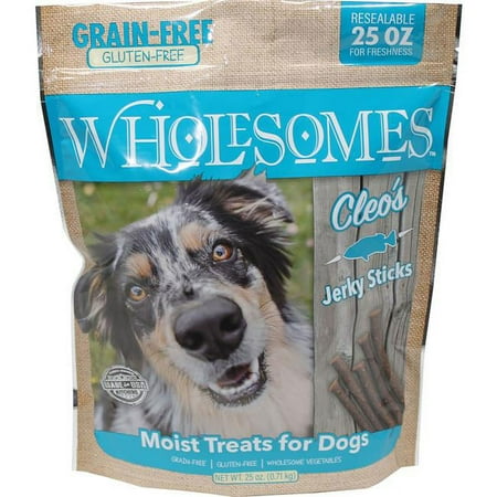 Wholesomes Cleo's Fish Jerky Sticks Dog Treats - Grain Free, 25 oz