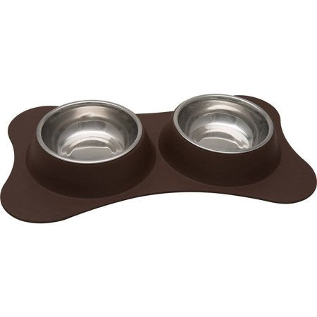 Valuelink Bone Shaped Flex Diner Small-chocolate