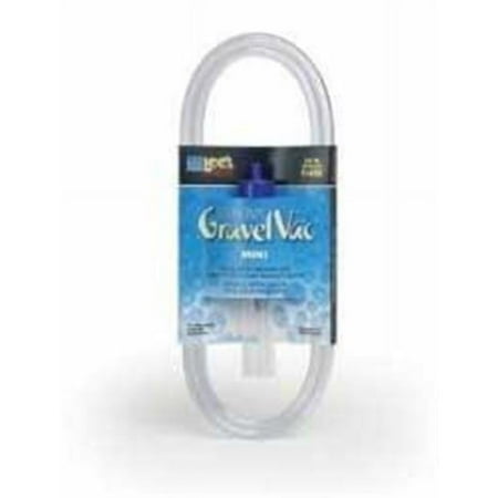 Lee's Economy Mini Aquarium Gravel Vacuum Cleaner - 1" x 6" Cylinder, Debris Removal