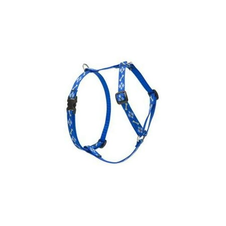 lupinepet originals 1/2" dapper dog 12-20" adjustable rom...