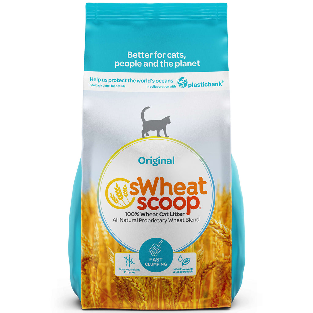 sWheat Scoop Original Natural Wheat Cat Litter  25lb