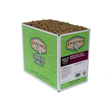 Darford Grain-Free Turkey & Vegetable Mini Dog Treats, 15 lb