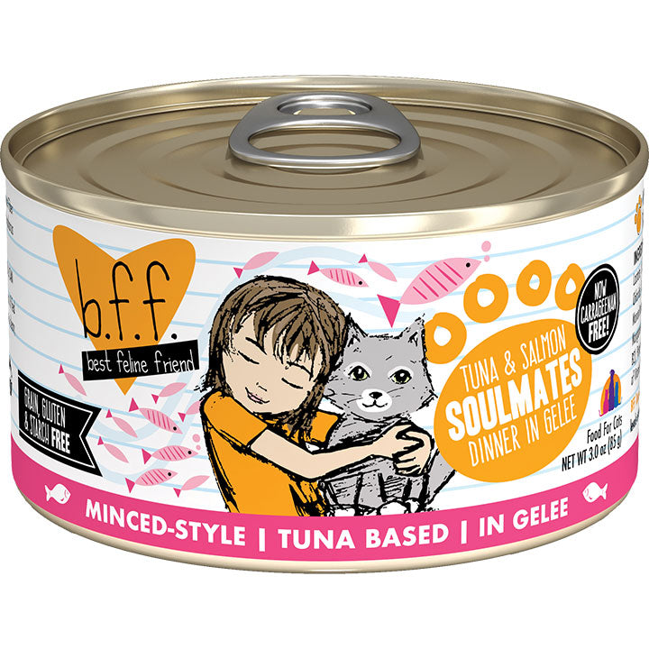 Bff Cat Soulmate Tuna Salmon 3oz