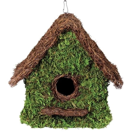 Galapagos Maison Woven Wild Bird House with Chain