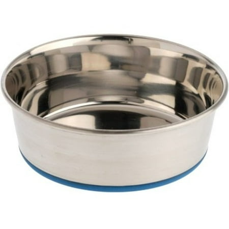 OurPets Durapet Premium Stainless Steel Bowl - 2 Qt, Rubber Bonded Base