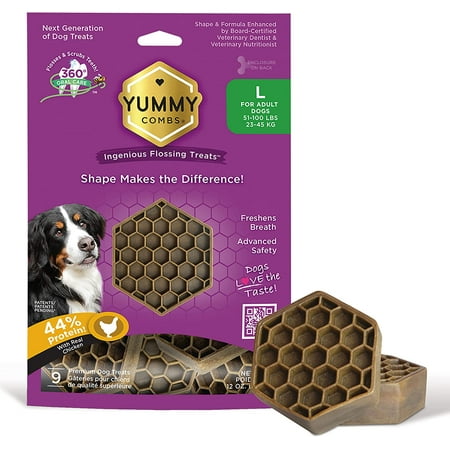 PB YUMMY COMBS LG DOG PRO 9CT