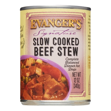 Evanger's Signature Series Beef Stew Wet Dog Food, 12 Oz