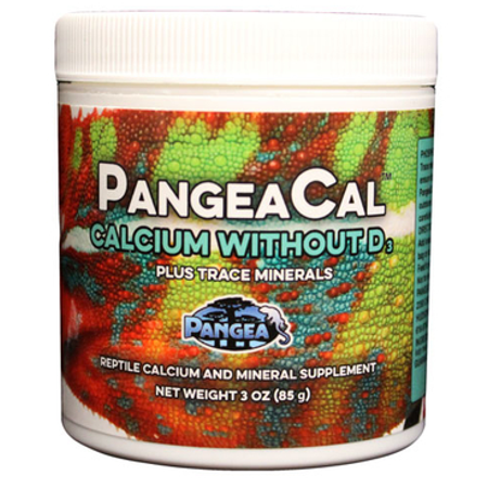 PangeaCal Calcium Supplement Without D3 - 3 oz - Reptile Calcium Supplement