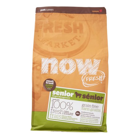 Petcurean Now Fresh Small Breed Senior Weight Management ...