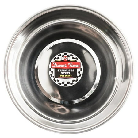 Ethical Pet 1 Pint Stainless Steel Mirror Finish Dog/Cat Bowl
