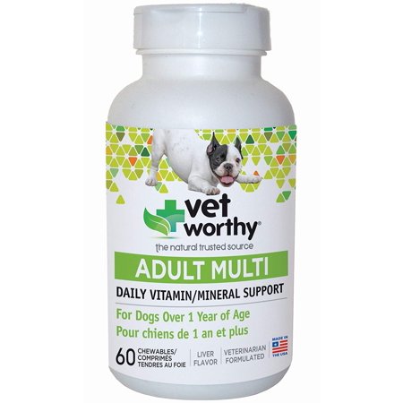 Vet Worthy Puppy Multi Vitamin Liver Flavored Chewables F...