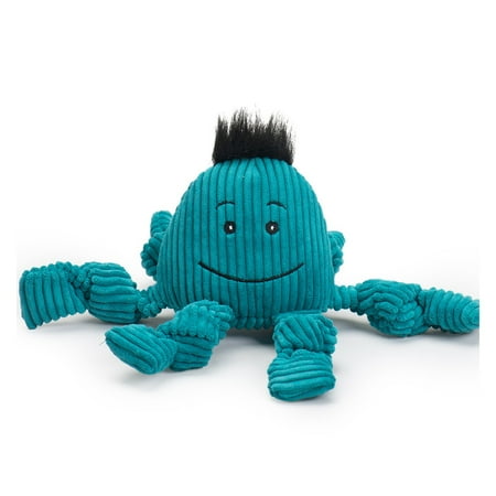 Hugglehounds Hexo Knottie Dog Toy Small Plush Knotties Squeaky Toy