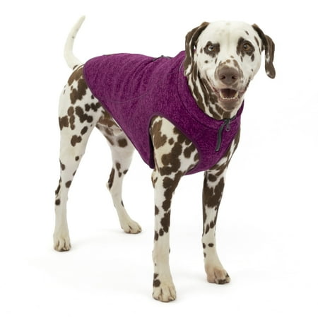 Kurgo K9 Core Sweater - Heather Violet - Knit Dog Sweater with Fleece Lining