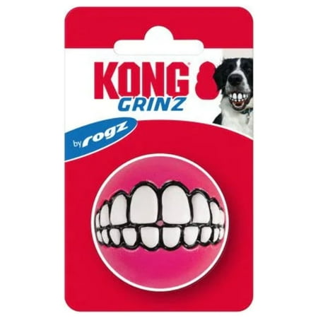 KONG Rogz Grinz Small 2" Dog Treat Ball - Assorted Colors